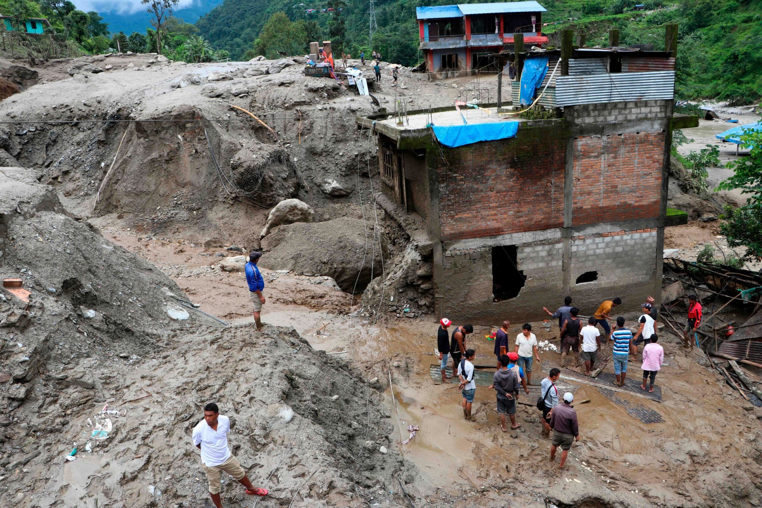 Landslide in Nepal