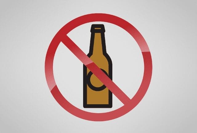 Alcohol ban