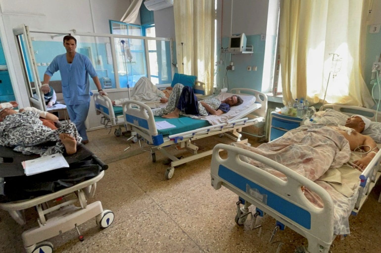 Double bombing in Afghanistan