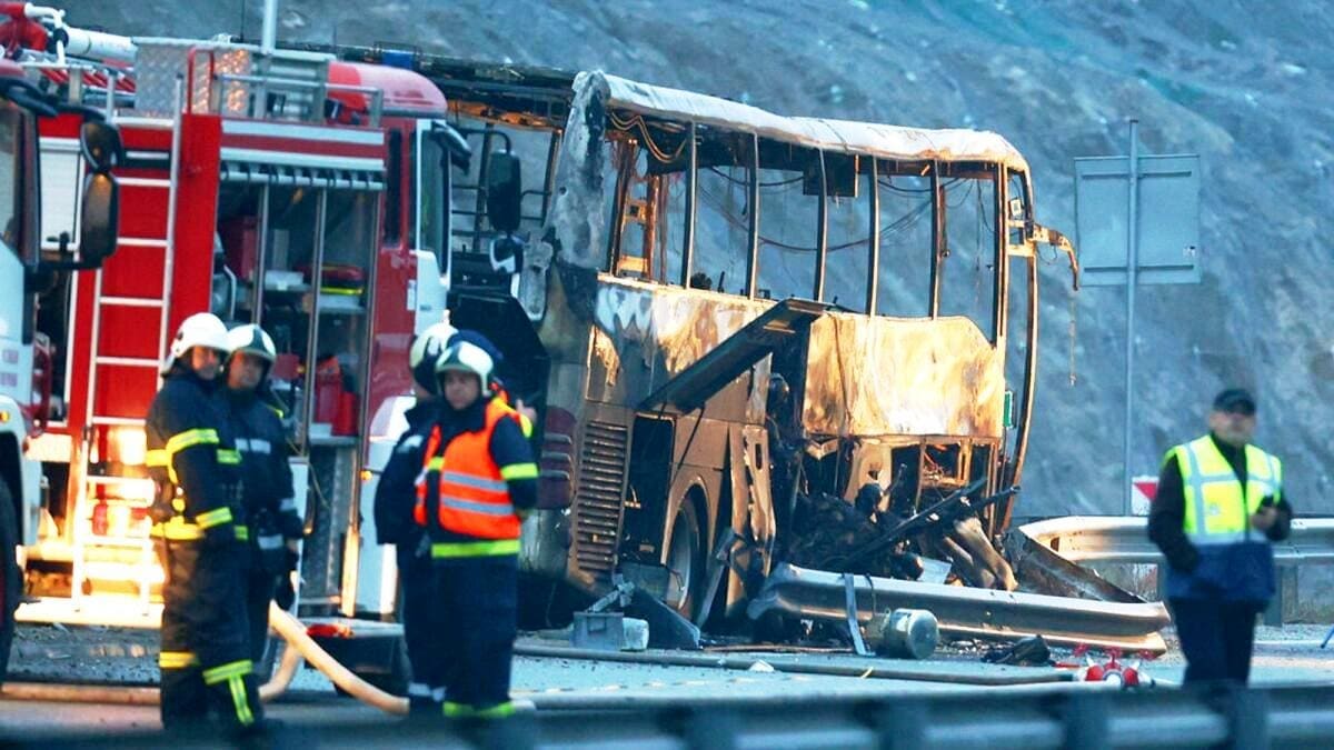 crash in Bulgaria.