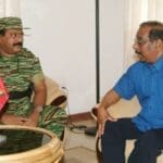 Anton Balasingham meets Mr. V. Pirapaharan