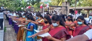 2022 ம் ஆண்டுக்கான கடமைகளை ஆரம்பிக்கும் நிகழ்வு யாழ் நீதிமன்ற வளாகத்தில் 9 IMG 20220103 WA0043