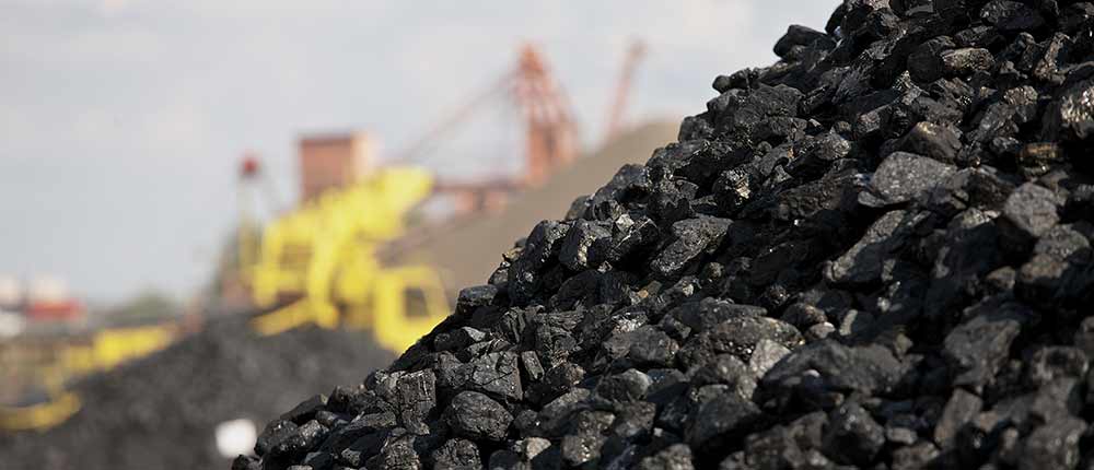 coal mining banner
