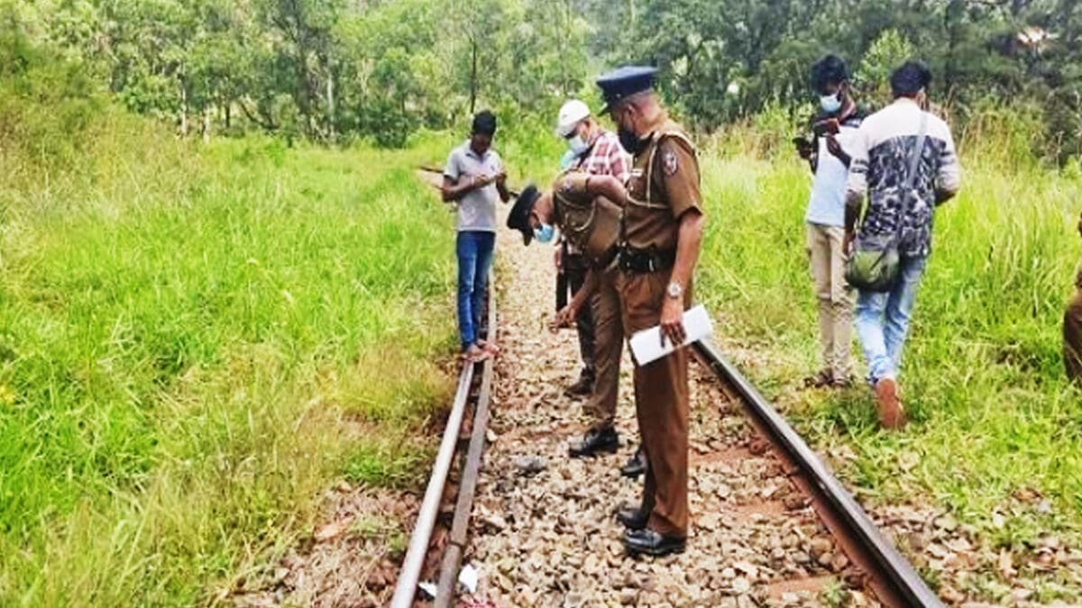 தொடருந்தில் மோதுண்டு 18 வயது யுவதி பலி
