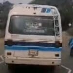 யாழில் ஆபத்தான முறையில் பயணித்த பேருந்து 5 17 28