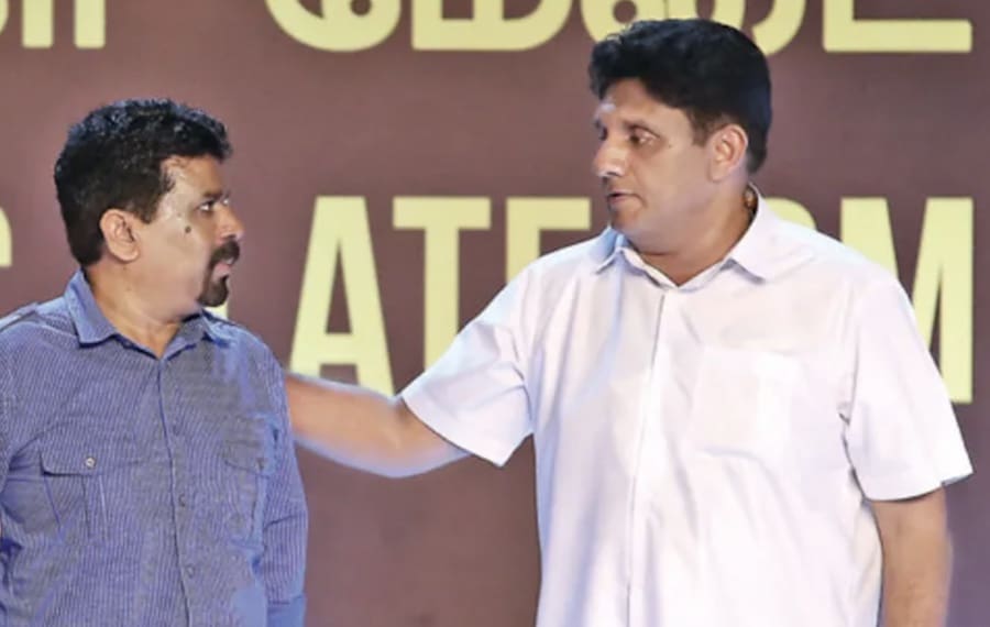 Anura Kumara Dissanayake and Sajith Premadasa