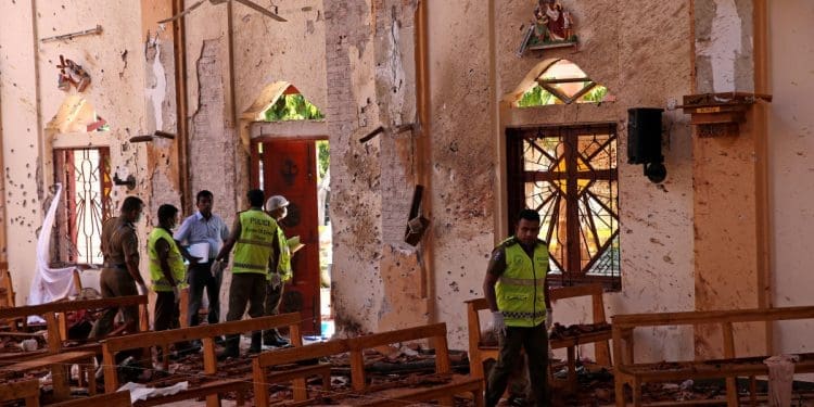 Easter Sunday attacks