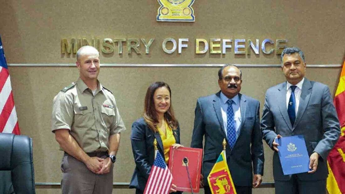 இலங்கை - அமெரிக்கா பாதுகாப்பு ஒத்துழைப்பு: மொன்டானா தேசிய பாதுகாப்புப் படையுடன் புரிந்துணர்வு ஒப்பந்தம் கைச்சாத்து! 1 MediaFile 1 6