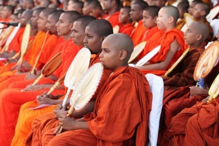 sri lankan buddhist monks participate all night 440nw 10583135b