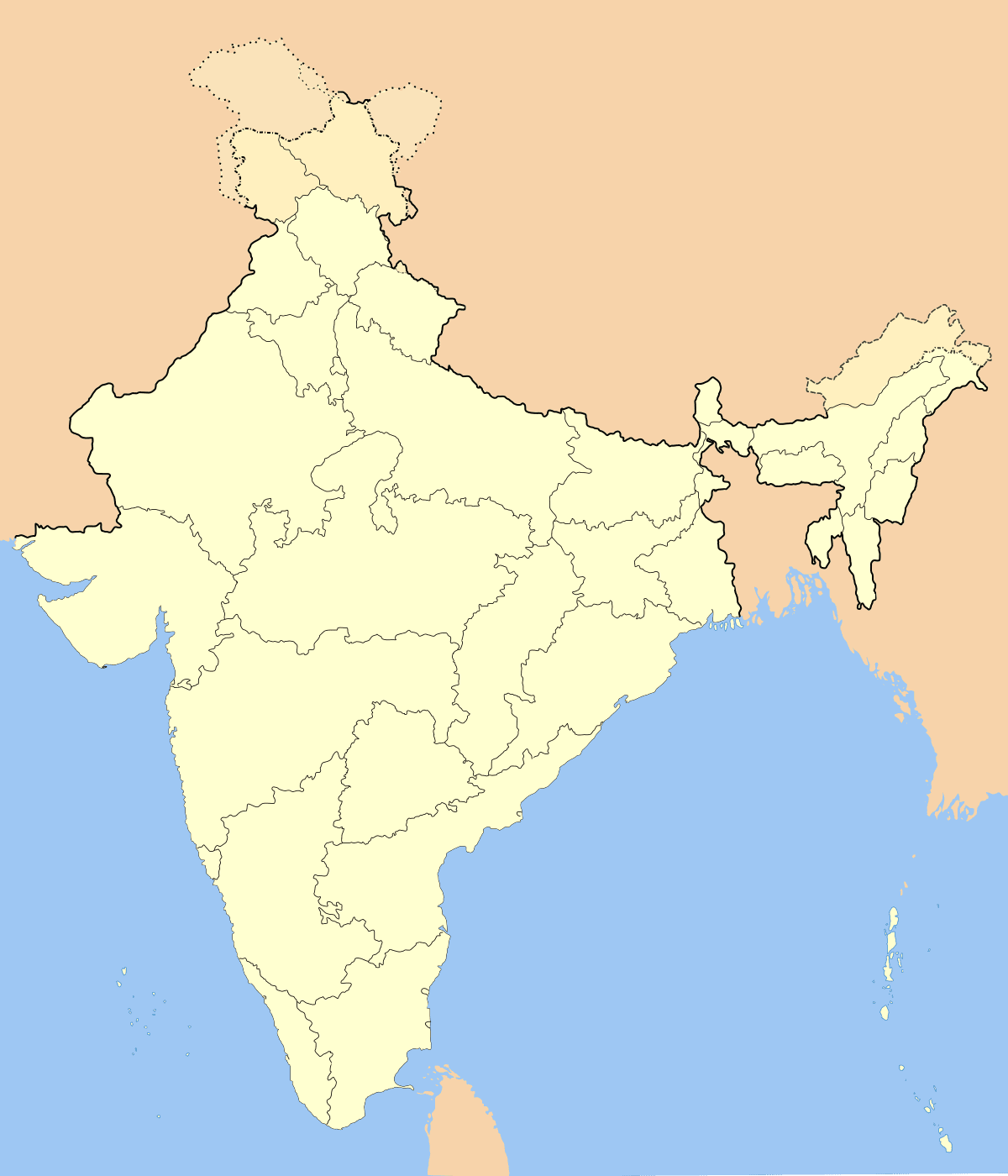 1200px India locator map blank.svg