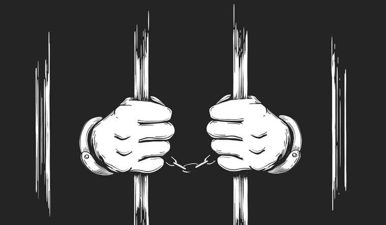 jail arrested arrest prison crime police lock up police station shut