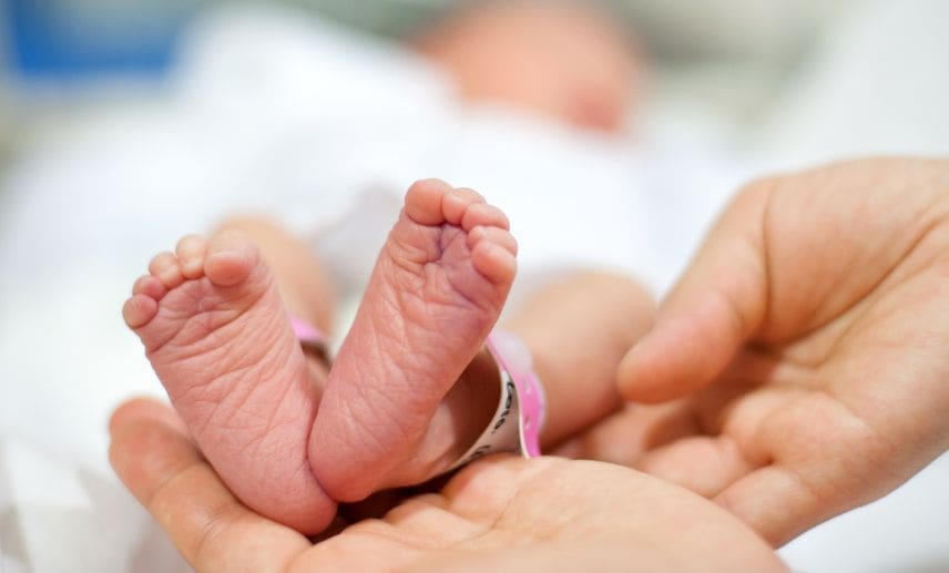 Baby feet