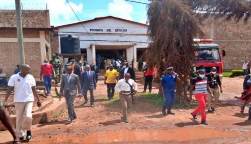 Burundi fire