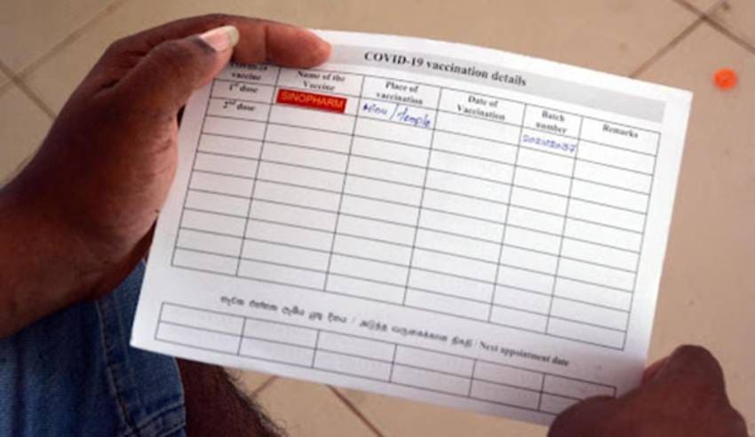 Vaccine Card