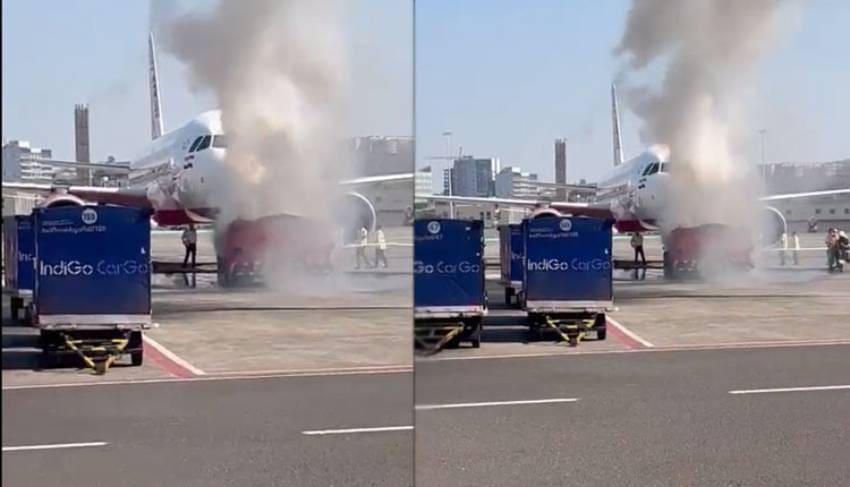 mubai airport fire
