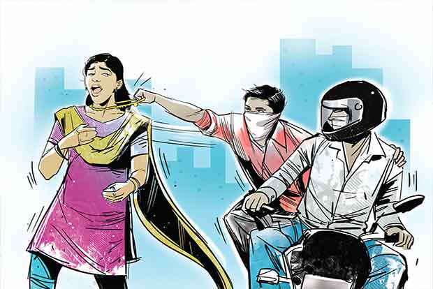 202112171504152505 Serial chain snatcher held in Ashok Nagar SECVPF