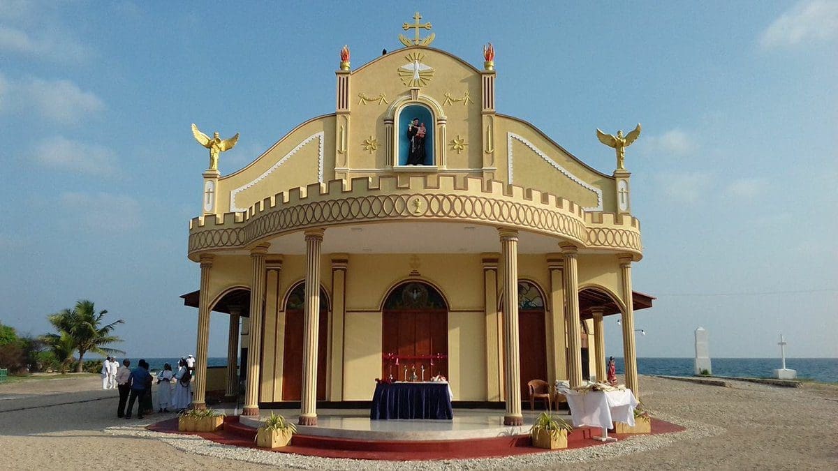Renovated Kachchativu St.Anthonyschapel