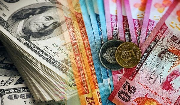 sri lanka rupee vs us dollar