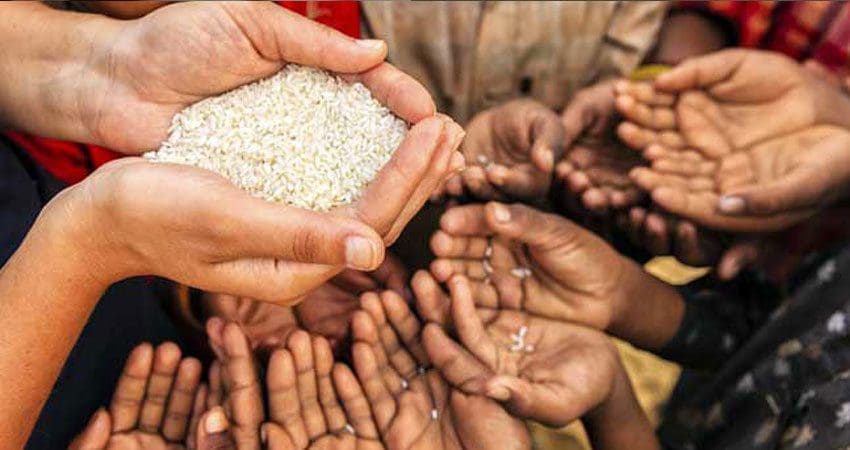 உணவுப் பஞ்சத்தை
