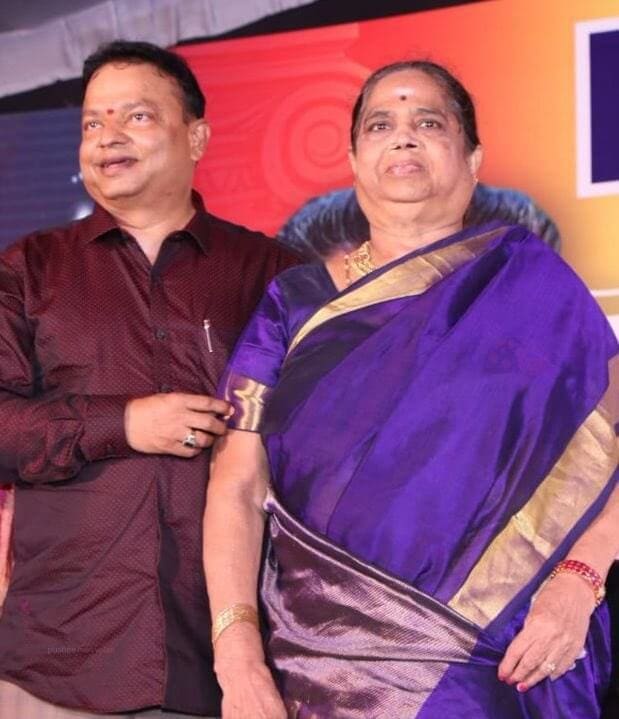 பிரபல தயாரிப்பாளர் ஐசரி கணேசனின் தாயார் காலமானார் 1 puspa isari ganesh