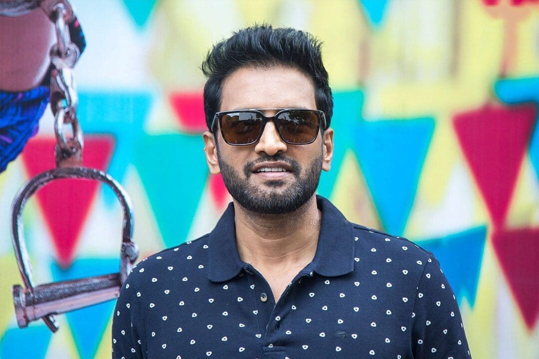 Santhanam at the ‘A1 Press Meet
