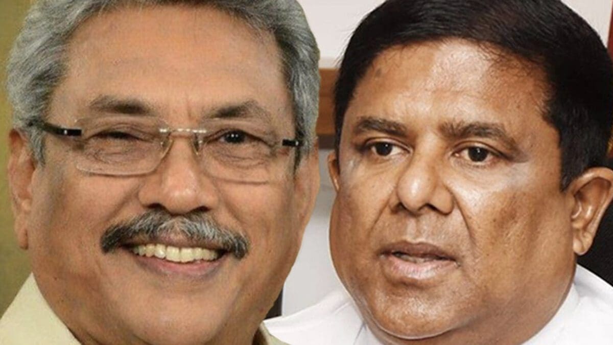 கோட்டா - வஜிர இரகசியப் பேச்சு 1 கோட்டா - வஜிர இரகசியப் பேச்சு